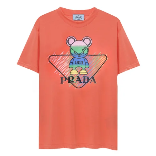 Футболка Prada Mouse Number 1913 "Peach"