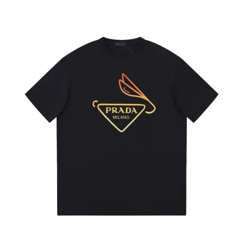 Футболка Prada With An Animalistic Logo "Black"