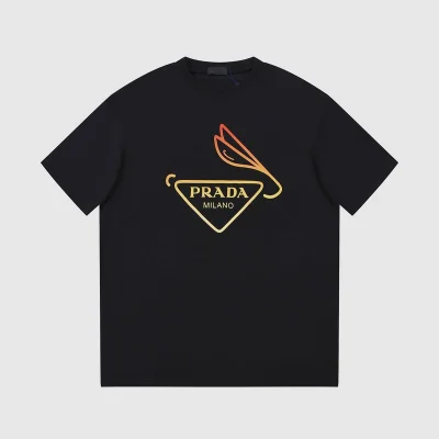 Футболка Prada With An Animalistic Logo "Black" фото № 2