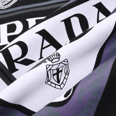 Футболка Prada With Logo Print Milano "Black" фото № 6 Футболка Prada With Logo Print Milano "Black" фото № 6