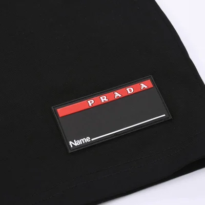 Футболка Prada Name Is "Black" фото № 3