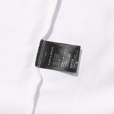 Футболка Purple Brand Frontside Logo "White" фото № 6