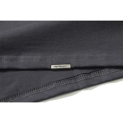 Футболка Represent Flying Eagle Print "Black/Gray" фото № 4