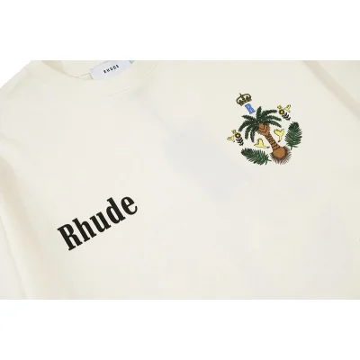 Футболка Rhude Tropical Kingdom - Print "White" фото № 3 Футболка Rhude Tropical Kingdom - Print "White" фото № 3