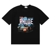 Футболка Rhude G Prix Miami "Black"