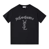 Футболка Saint Laurent The Inscription With The Logo "Black"