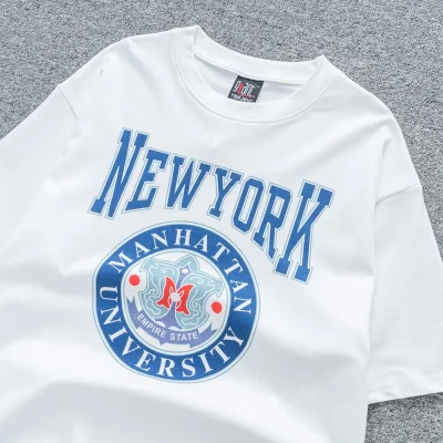 Футболка Saint Michael Manhattan University "White" фото № 4