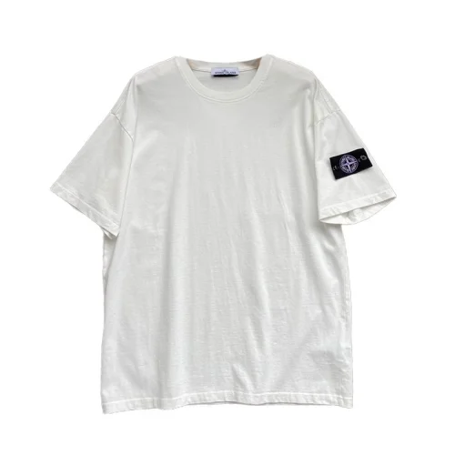 Футболка Stone Island Patch Four-Pointed Star "White"