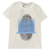 Футболка Stone Island Fingerprint "White"
