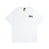 Футболка Stussy With A Creative Logo From The Brand "White"