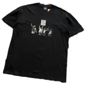 Футболка Stussy People At The Rally Print "Black"