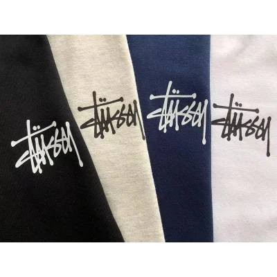 Футболка Stussy Big Logo Inscription With Dots "Blue" фото № 3 Футболка Stussy Big Logo Inscription With Dots "Blue" фото № 3