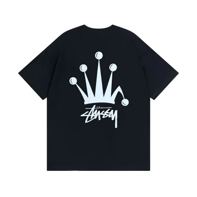 Футболка Stussy The Fools Crown "Black" фото № 2