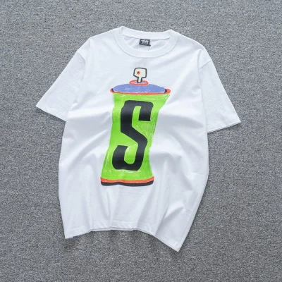 Футболка Stussy Paint Can "White" фото № 9