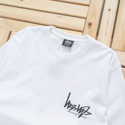 Футболка Stussy Everyday Style "White" фото № 3