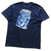 Футболка Stussy Crumpled Can Print "Blue"