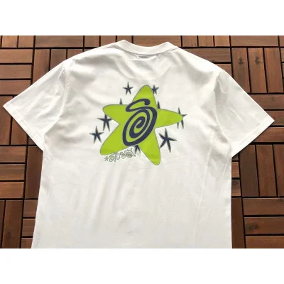 Футболка Stussy Big Star With Symbol Inside Print "Beige" фото № 3