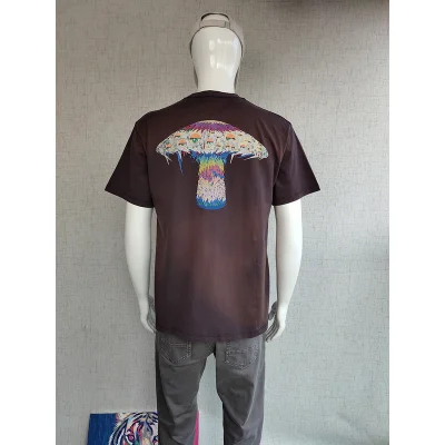 Футболка Takashi Murakami Fly Agaric "Brown" фото № 2