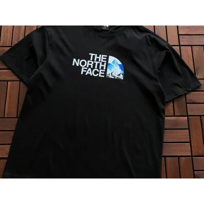 Футболка The North Face Colorful Image With Mountain And Road "Black" фото № 5