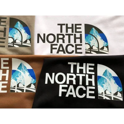 Футболка The North Face Colorful Image With Mountain And Road "Black" фото № 6