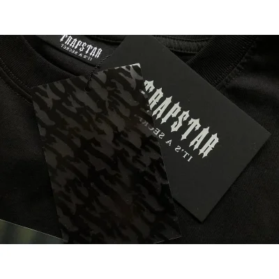 Футболка Trapstar Rectangle With Image And Logo Inscription "Black" фото № 4
