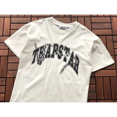 Футболка Trapstar Logo With Chain "White" фото № 3