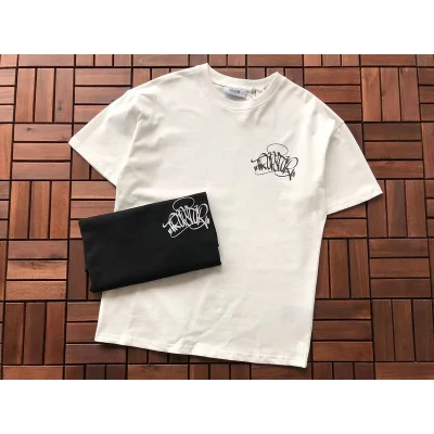 Футболка Trapstar Lettering With Pattern "White" фото № 2