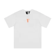 Футболка Vlone Orange Logo Friends "White"