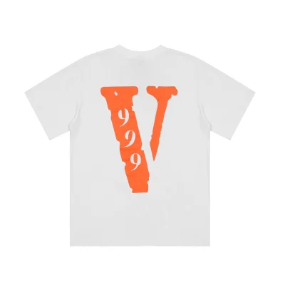 Футболка Vlone Legends Never Die Orange-V999 "White" фото № 2