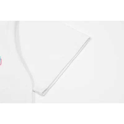 Футболка Vlone V-Friends Red-Blue-Blur "White" фото № 4