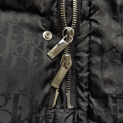 Пуховик Dior With Standard Brand Print "Black" фото № 7