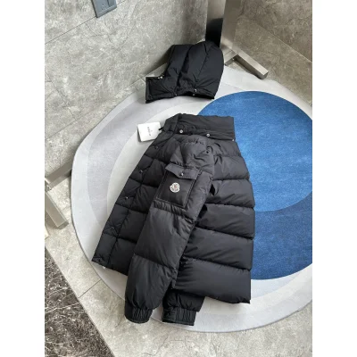 Пуховик Moncler Puffer Jacket "Black" фото № 4