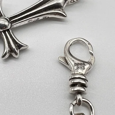 Браслет Chrome Hearts 2004 Plain "Silver" фото № 3 Браслет Chrome Hearts 2004 Plain "Silver" фото № 3