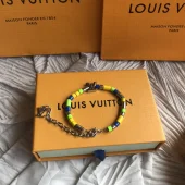 Браслет Louis Vuitton Beads "Yellow, Silver"