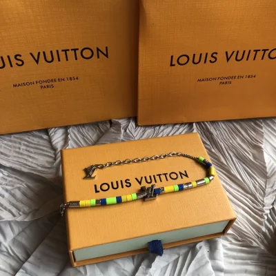 Браслет Louis Vuitton Beads "Yellow, Silver" фото № 5