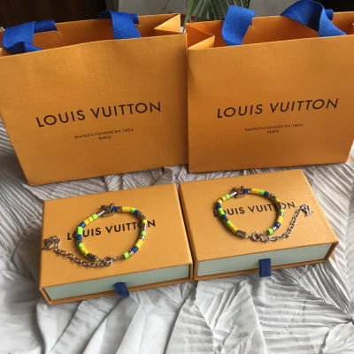 Браслет Louis Vuitton Beads "Yellow, Silver" фото № 7