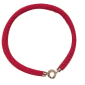 Браслет Bulgari Circle And Rounded Inscription Along "Gold"