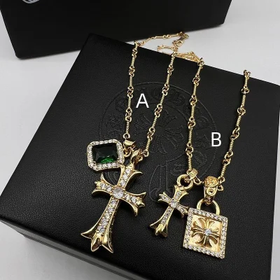 Подвеска Chrome Hearts Graceful Work "Gold" фото № 2