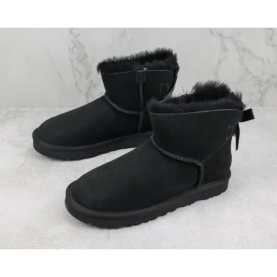 UGG Bailey Bow Mini "Black" фото № 5