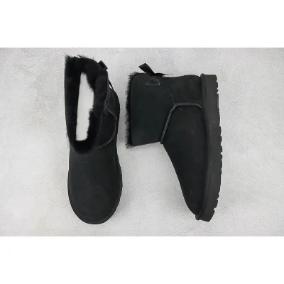 UGG Bailey Bow Mini "Black" фото № 6