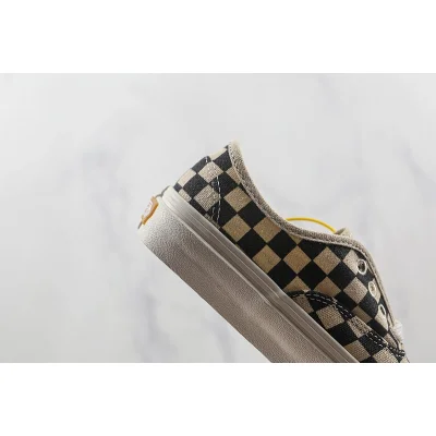 Vans Authentic "Eco Theory/Marshmallow Chessboard" фото № 3