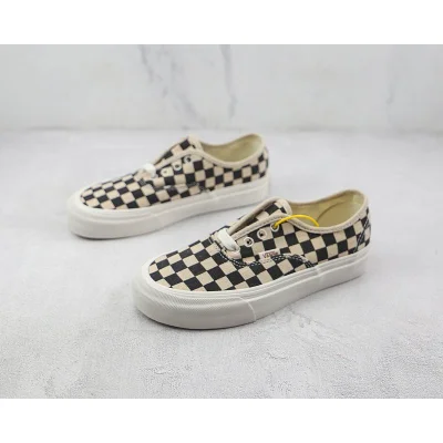 Vans Authentic "Eco Theory/Marshmallow Chessboard" фото № 5