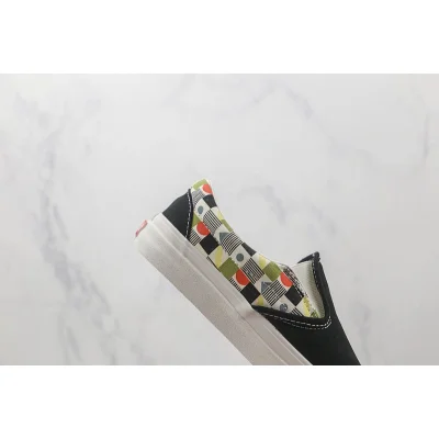 Vans Slip-On "Deckerboard Black/Vintage White" фото № 3