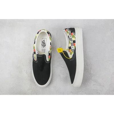 Vans Slip-On "Deckerboard Black/Vintage White" фото № 7