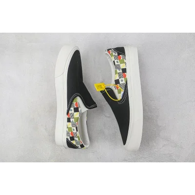 Vans Slip-On "Deckerboard Black/Vintage White" фото № 6