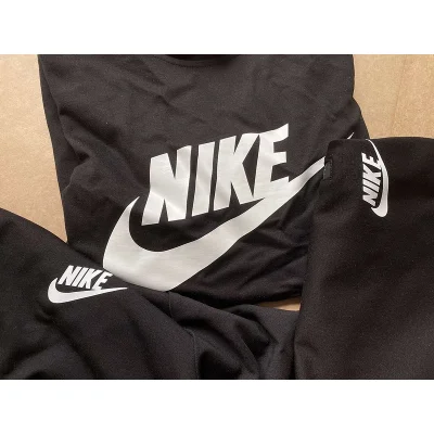 Свитшот Nike Big Logo Brand "Black" фото № 9