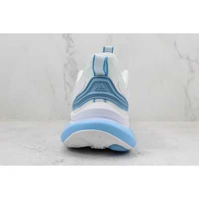 Adidas Alphabounce+ "White/Sky Blue" фото № 9