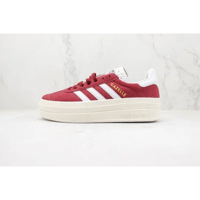Adidas Gazelle Bold "Shadow Red/White" фото № 2