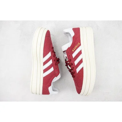 Adidas Gazelle Bold "Shadow Red/White" фото № 7