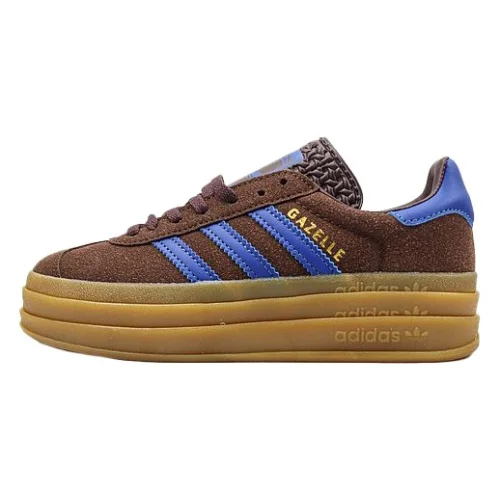 Adidas Gazelle Bold "Dark Brown/Blue"